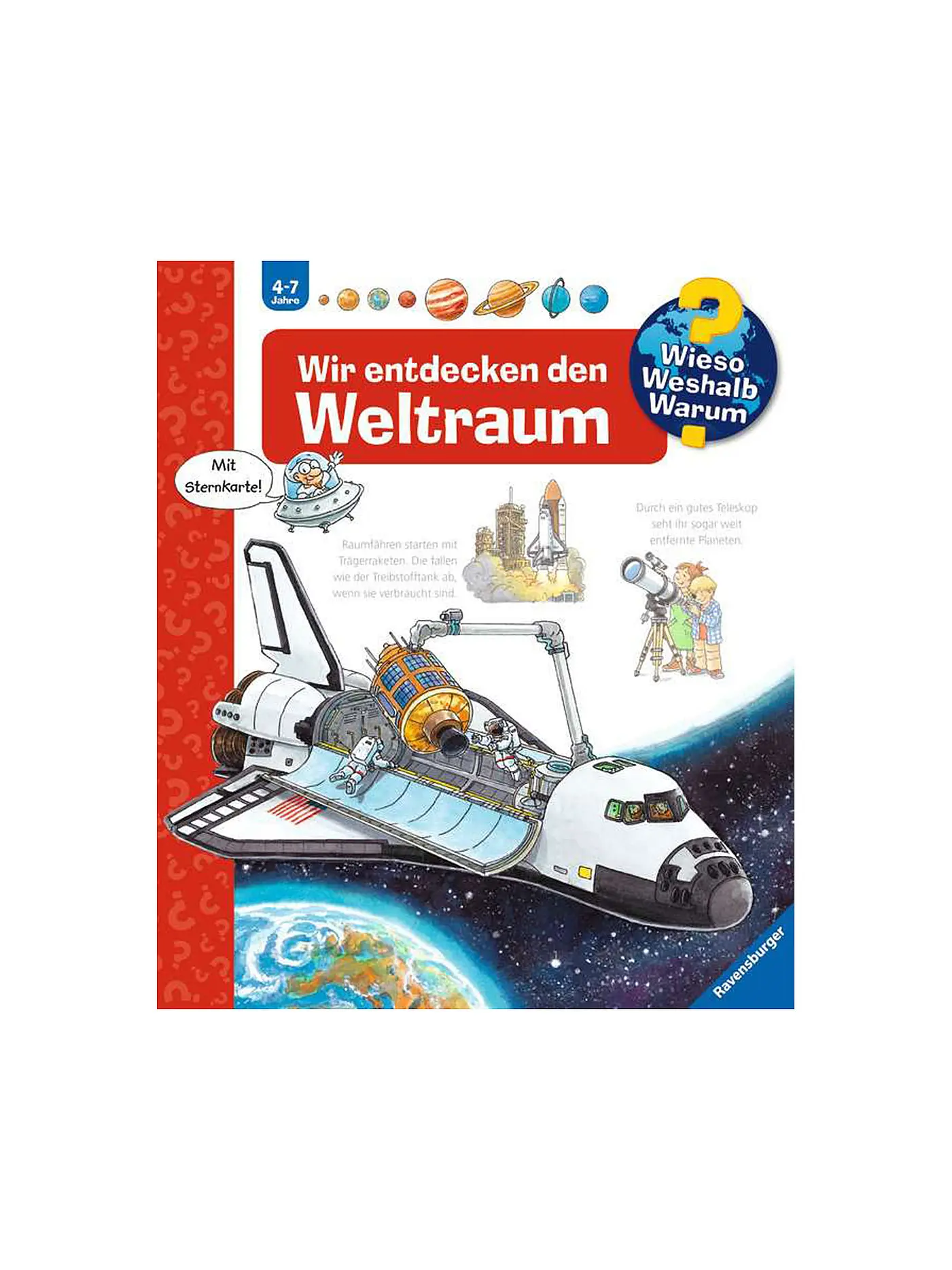 RAVENSBURGER | Buch - Wieso Weshalb Warum - Wir entdecken den Weltraum | 
